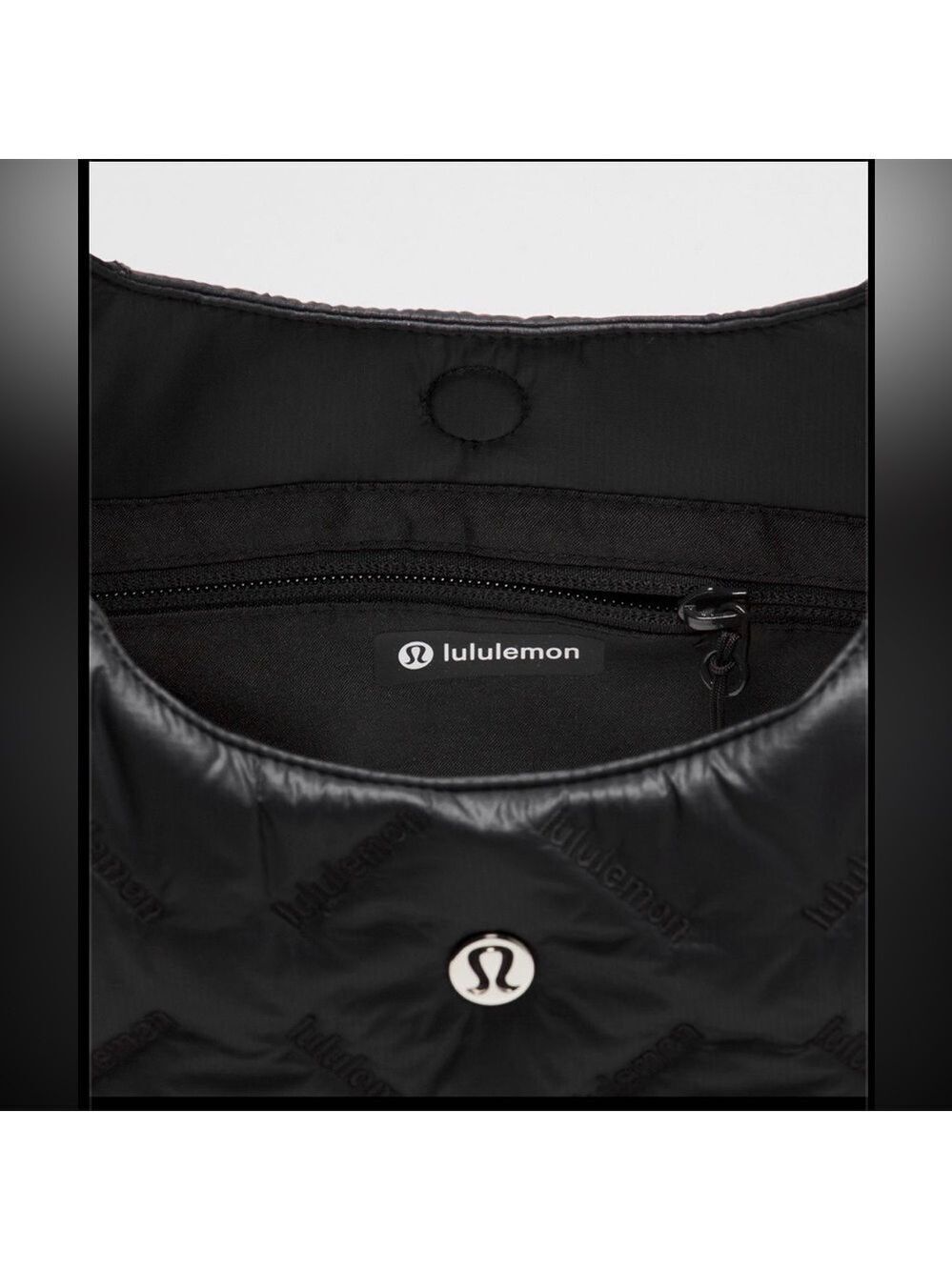 Lululemon Quilty Pleasures Shoulder Bag Mini 5L black-NWT - Picture 3 of 14